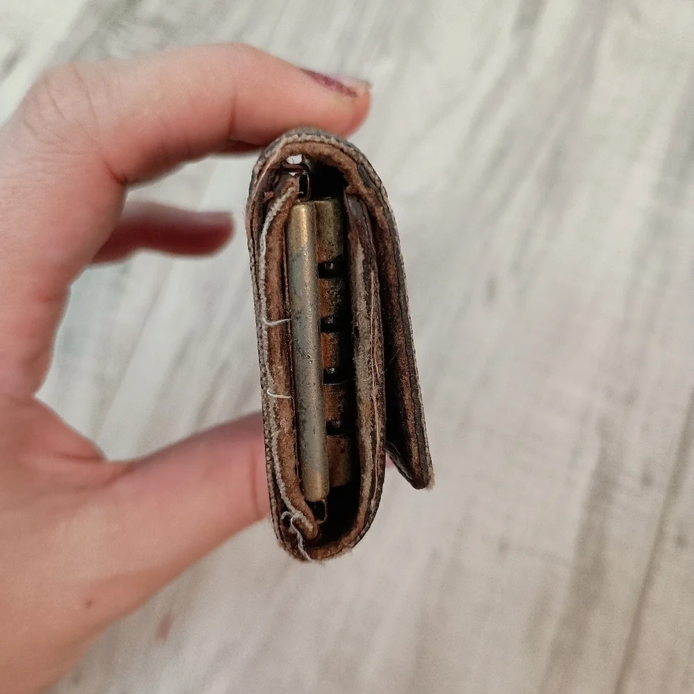 louis vuitton damier eben key card holder